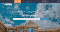Desktop Screenshot of mashvisor.com